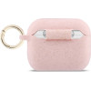 Guess Case Silicone Glitter Ring For Airpods Pro 3 Pink - (GUAP3SGGEP)