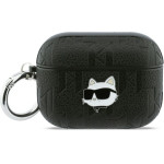 Karl Lagerfeld Case Monogram Choupette Head For Airpods Pro 3 Black - (KLAP3PGCHPK)