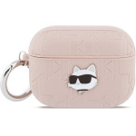 Karl Lagerfeld Case Monogram Choupette Head For Airpods Pro 3 Pink - (KLAP3PGCHPP)
