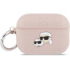 Karl Lagerfeld Case Monogram Karl & Choupette Head For Airpods Pro 3 Pink - (KLAP3PGKCPP)