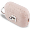Karl Lagerfeld Case Monogram Karl & Choupette Head For Airpods Pro 3 Pink - (KLAP3PGKCPP)
