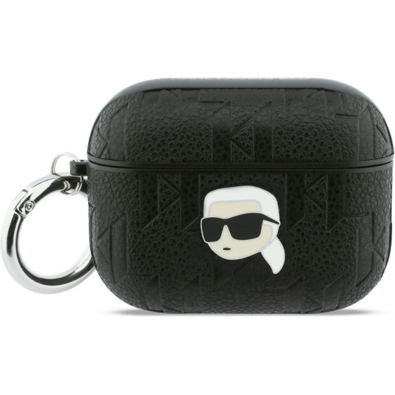 Karl Lagerfeld Case Monogram Karl Head For Airpods Pro 3 Black - (KLAP3PGKIPK)
