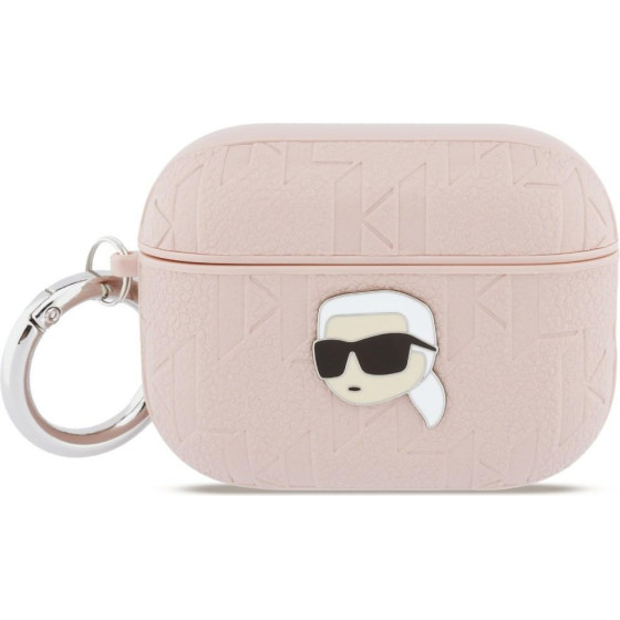 Karl Lagerfeld Case Monogram Karl Head For Airpods Pro 3 Pink - (KLAP3PGKIPP)