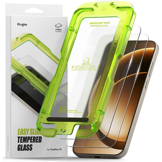 Ringke  Easy Slide 2-Pack Oneplus 15 CLEAR