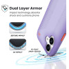 Speck Presidio Lux Grip Magsafe - Iphone 17 Case (Purple Fade/Magic Purple/New Poppy) - (151009-3273)
