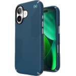 Speck Presidio2 Grip Magsafe - Iphone 17 Case (Deep Sea/Silver Metallic) - (150958-3261)