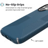 Speck Presidio2 Grip Magsafe - Iphone 17 Case (Deep Sea/Silver Metallic) - (150958-3261)
