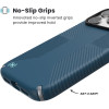 Speck Presidio2 Grip Magsafe - Iphone 17 Pro Max Case (Deep Sea/Silver Metallic) - (150985-3261)