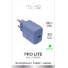 Puro Pro Lite 30W USB-C Wall Charger - Blue - (PUTCUSBC30WDYBLUE17)