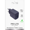 Puro Pro Lite 30W USB-C Wall Charger - Gray - (PUTCUSBC30WDYDKBL17)