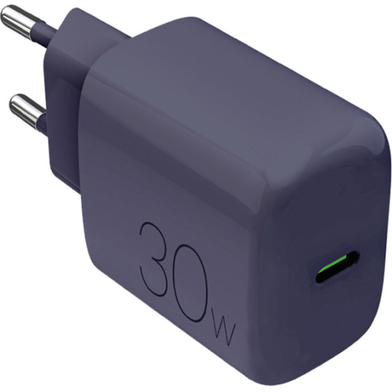 Puro Pro Lite 30W USB-C Wall Charger - Gray - (PUTCUSBC30WDYDKBL17)
