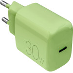 Puro Pro Lite 30W USB-C Wall Charger - Green - (PUTCUSBC30WDYGRN17)