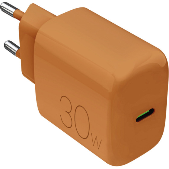 Puro Pro Lite 30W USB-C Wall Charger - Orange - (PUTCUSBC30WDYORA17)