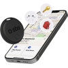 SBS Track My Circle Locator Compatible With Apple Find My - Black - (TEFINDTAGAPK)