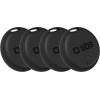 SBS Universal Locator Track My Dual Set Of 4 - Black - (TEFINDTAGAPGO4SET)