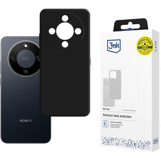 3MK - Matt Case - Honor Magic8 Lite - Black