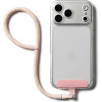 Ringke - Universal Holder Hand Strap Link Flow P-Type - Crossbody Lanyard For Phone Cases, Adjustable - Candy Pink