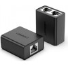 Ugreen Ethernet Adapter CM210, RJ45 - 2 x RJ45, Black