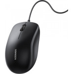 Ugreen Wired Mouse MU007, 1200DPI, 1.5m, Black