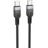 Hoco Silicone Cable Usb C To Usb C 3A 60W 2 m X109 black
