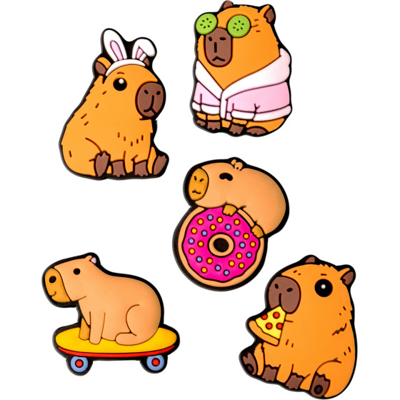 TFO 3D Sticker Capybara 5pCs set