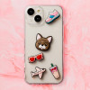 TFO 3D Sticker Pink 5pCs set