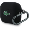 LACOSTE Liquid Silicone Croc Logo Case For Airpods Pro 3 Black - (LCAP3SLOK)