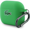 LACOSTE Liquid Silicone Croc Logo Case For Airpods Pro 3 Green - (LCAP3SLON)