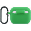 LACOSTE Liquid Silicone Croc Logo Case For Airpods Pro 3 Green - (LCAP3SLON)