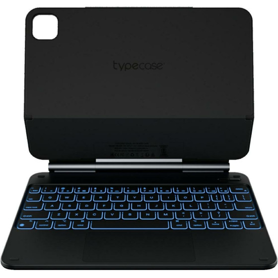 Typecase Case Edge With Keyboard For Ipad Air 11 2024/2025 Black - (KB206-110-D-BLK-BLK-B-US-V5B)