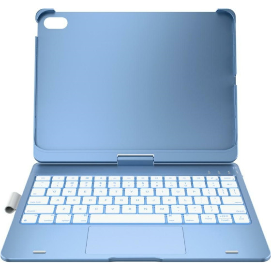 Typecase Case Flexbook Touch With Keyboard For Ipad 11 (A16) 2025 / Ipad 10.9 2022 Light Blue - (KB201T-100-B-BBL-WHT-B-US-V3)