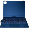 Typecase Case Flexbook Touch With Keyboard For Ipad Air 11 2024/2025 Pacific Blue - (KB201T-110-B-PBU-BLK-B-US-V4)