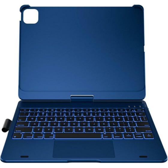 Typecase Case Flexbook Touch With Keyboard For Ipad Air 11 2024/2025 Pacific Blue - (KB201T-110-B-PBU-BLK-B-US-V4)