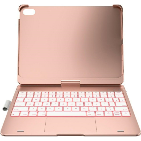 Typecase Flexbook Touch With Keyboard For Ipad 11 (A16) 2025 / Ipad 10.9 2022 Rose - (KB201T-100-B-RSE-WHT-B-US-V3)