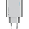 Cuktech 65W Gan 2xUSB-C 1xUSB-A Wall Charger - Gray - (CUK0A15CEUSL)