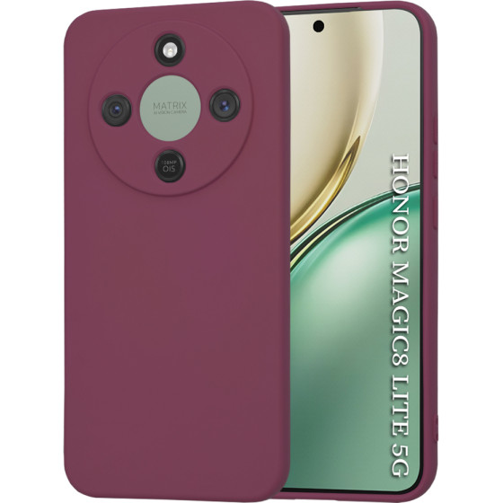 Techsuit - Softflex - Honor Magic8 Lite - Plum Red