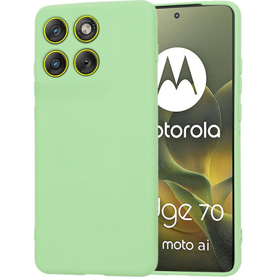Techsuit - Softflex - Motorola Edge 70 - Mint Green