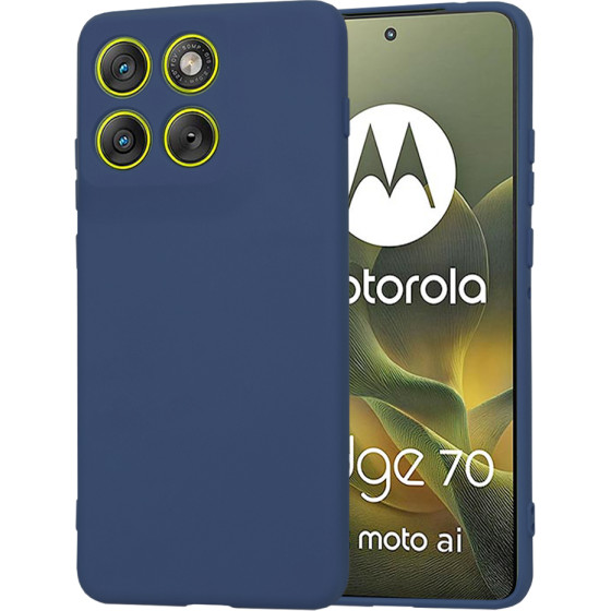 Techsuit - Softflex - Motorola Edge 70 - Navy Blue