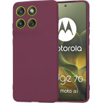 Techsuit - Softflex - Motorola Edge 70 - Plum Red
