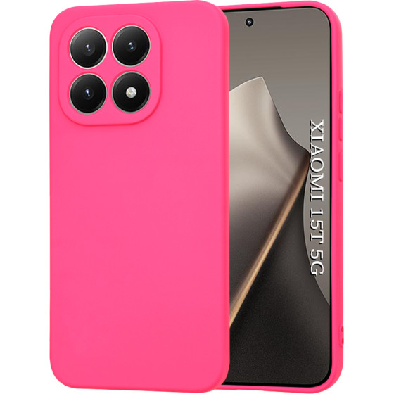 Techsuit - Softflex - Xiaomi 15T - Hot Pink