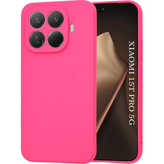 Techsuit - Softflex - Xiaomi 15T Pro - Hot Pink