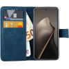 Lime Successories Lime ���� Xiaomi 15T 5G 6.83'' Essential Magnet Book Stand Clip Dark BLUE