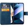 Lime Successories Lime ���� Xiaomi Poco C85/ Redmi 15C 4G 6.9'' Essential Magnet Book Stand Clip Dark BLUE