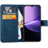 Lime Successories Lime ���� Xiaomi Redmi 15C 5G 6.9'' Essential Magnet Book Stand Clip Dark BLUE