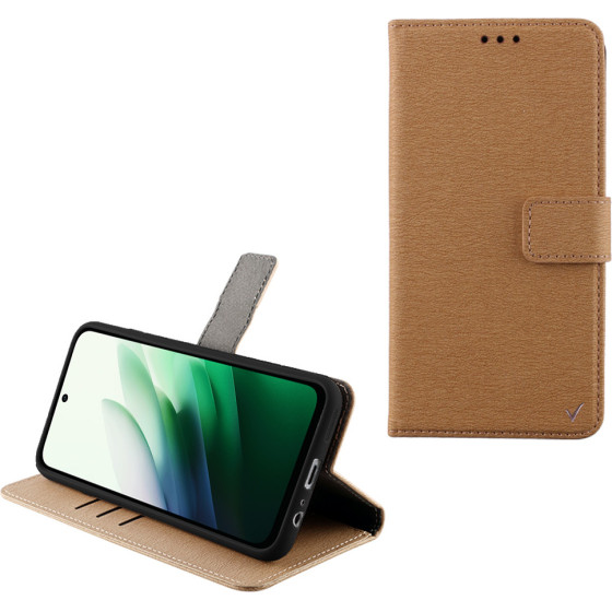 Volte-Tel ���� Xiaomi Redmi 15 5G 6.9'' Allure Magnet Book Stand Clip GOLD