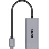 UNITEK USB-C To RJ45 5GBps M/F Adapter - (U1343AGY01)