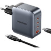 Vention 100W Charger 1xUSB-A 3xUSB-C + Cable - (TZ-FETH0-EU)