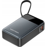 Vention 20000mAh 65W Power Bank With USB-C Cable - (FHYB0)