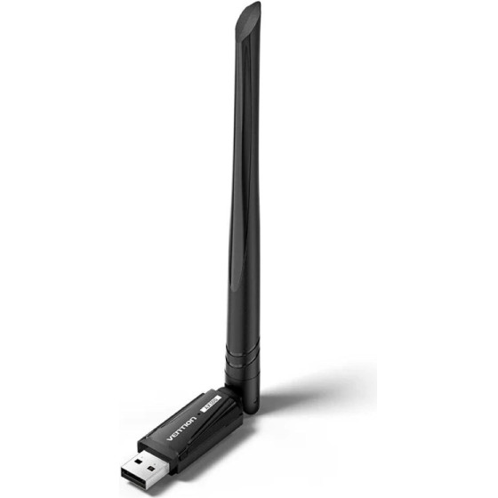 Vention AX300 Usb Wi-Fi 6 2.4GHz Bk Network Card - (KDVB0)