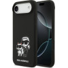 Karl Lagerfeld Liquid Silicone K&Ch Sketch Magsafe Case For Iphone Air Black - (KLHMP17MSKCGRGOK)